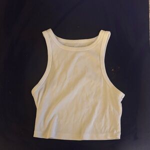 Wild Fable Ribbed Cream Tank Top